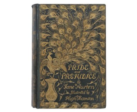 Austen (Jane). Pride and Prejudice, with a Preface by George Saintsbury and Illustrations by Hugh Thomson, George Allen, 1903