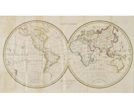 Ferrario (Giulio). Il Costume Antico & Moderno, Asia, volumes I-7 only; Europa, volumes 1-10 only, Livorno, 1830-37, 135 maps