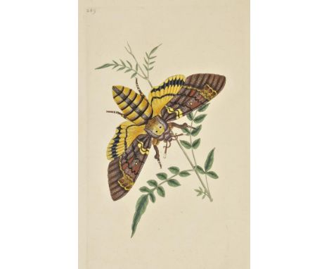 Donovan (Edward). The Natural History of British Insects, volumes II & IX only, 1800-1804, 72 fine hand-coloured engraved pla