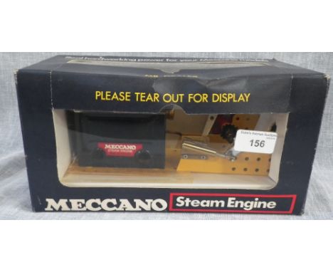 MECCANO: A STEAM ENGINE in original box and unused