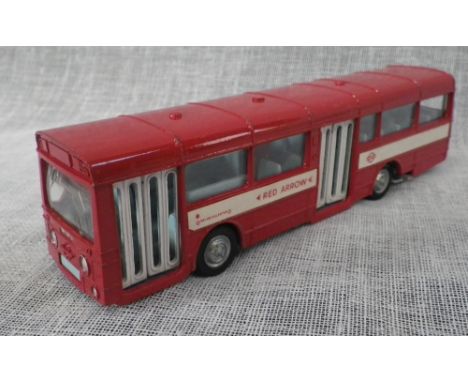 DINKY TOYS: AN A.E.C. SINGLE DECK RED ARROW BUS (model 283)