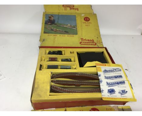 Triang railways, TT gauge, boxed, electric scale model train set