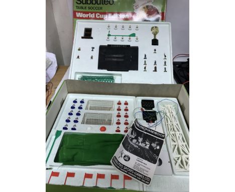 Subbuteo, boxed, World Cup edition, table Soccer
