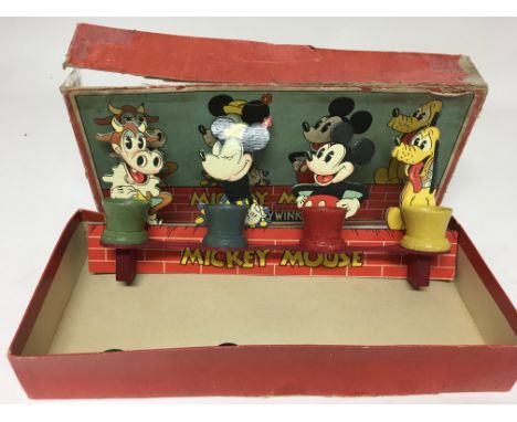 Chad valley, Disney, Mickey Mouse, vintage , boxed Tidleywinks game