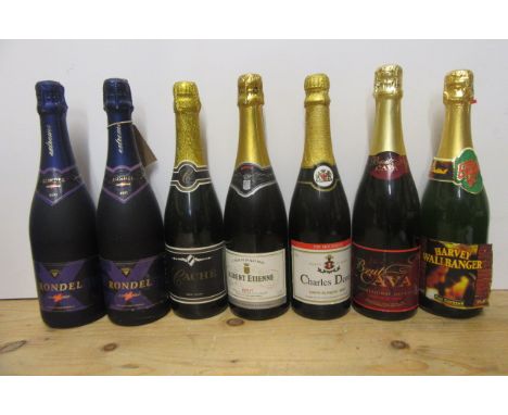 One bottle Albert Etienne Brut Champagne and six bottles sparkling wine (7) (Est. plus 21% premium inc. VAT)