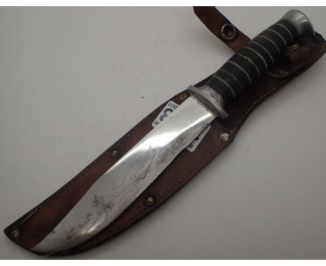 Vintage Cypriot hunting knife  CONDITION REPORT: POSTAGE: There are International restrictions on the shipment of this item. 