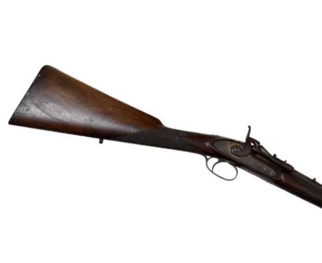 An obsolete calibre .360 Snider action rook rifle by C.Cowles, 25 1/2 sighted octagonal barrel with fixed rear sight, the top