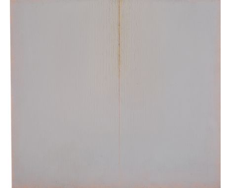 (See English version below)Johannes Geccelli (Königsberg 1925 – 2011 Jühnsdorf bei Berlin). „HOCHSCHUB“. 1991Acryl auf Leinwa