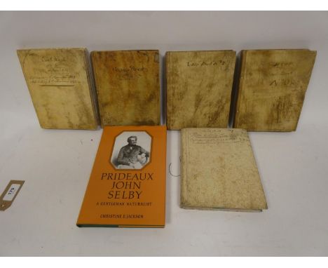 SELBY PRIDEAUX J.&nbsp;Cash Books 2, 3, 4 &amp; 6 covering the periods 1811 to 1821, 1829 to 1833 &amp; 1848 to 1855. Detaile