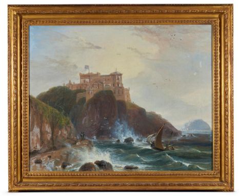 WILLIAM DANIELL (BRITISH 1769-1837)A VIEW OF CULZEAN CASTLE ON THE AYRSHIRE COASTOil on canvas49 x 61.5cm (19¼ x 24 in.)Prove