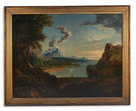 WASHINGTON ALLSTON (BRITISH 1779-1843)THE LEGEND OF NESSUS AND DEJANIRAOil on canvas94 x 124cm (37 x 48¾ in.)In Greek mytholo