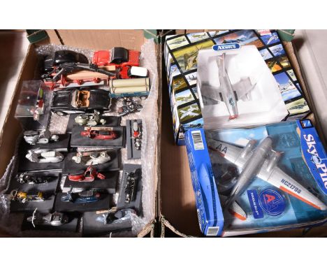 30+ diecast vehicles by various makes. Including 3x diescast aircraft; Corgi Aviation Archive Canadair Sabre F.4. Skypilot Do