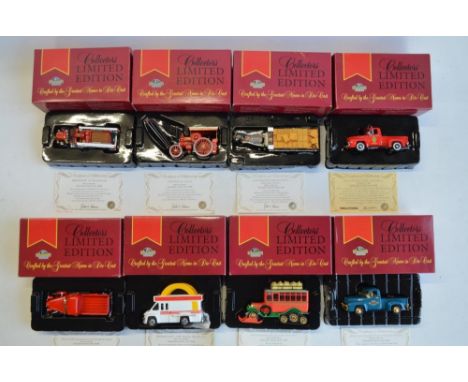 Eight boxed Matchbox Collectibles Collectors Limited Edition diecast vehicle models to include YYM38259, YYM38289, YYM36837, 