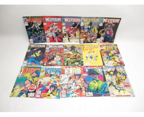 Marvels Wolverine - Wolverine (1988-2003) #1-4, 6, 26, 39, 46, 50, 51, 53, 55-57, 60, 61, 86, 91, 105-108, 116, 120, 121, 131