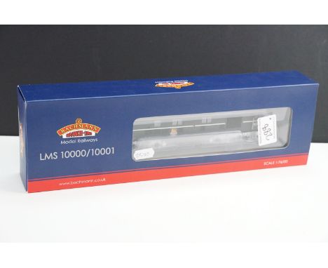 Boxed Bachmann OO gauge 31-999 LMS 10000 DCC Ready locomotive in BR Black &amp; Chrome Early Emblem