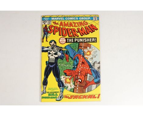 Comics - Marvel The Amazing Spider-Man issue #129 1st appearance of The Punisher, US version, vg condition with no writing, s