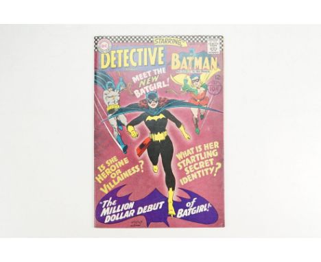 Comics - DC Detective Comics starring Batman comic #359 1st appearance of Bat Girl, US version, some foxing but gd-vg overall