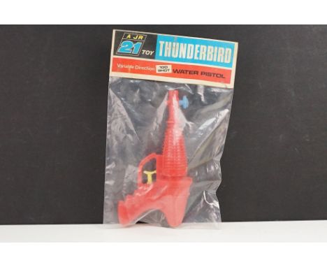 Bagged / carded AJ Rosenthal Thunderbirds Variable Direction 100 shot Water Pistol, ex