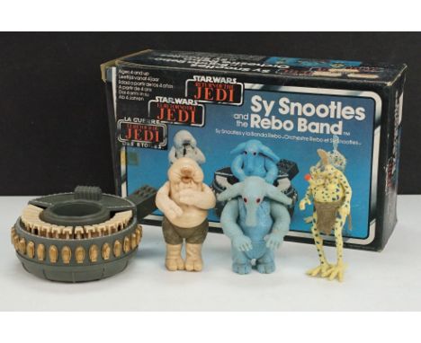 Star Wars - Boxed Palitoy Return Of The Jedi Sy Snootles and the Rebo Band set, Tri-Logo box, with Sy Snootles, Droopy McCool