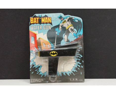 Carded IPL Napoli Batman Water Gun, unpunched, card grubby with some minor creasing