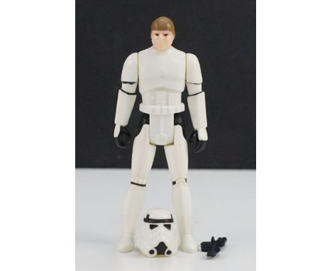 Star Wars - Original Last 17 Luke Skywalker (Stormtrooper Disguise) figure complete with blaster and helmet, in vg condition