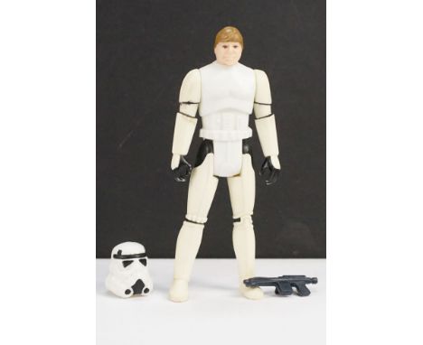 Star Wars - Original Last 17 Luke Skywalker (Stormtrooper Disguise) figure complete with blaster and helmet accessories, show