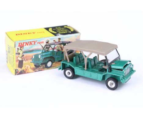 Boxed Dinky 342 Austin Mini Moke diecast model, diecast ex, box gd