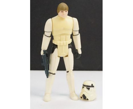 Star Wars - Original Last 17 Luke Skywalker (Stormtrooper Disguise) figure complete with blaster and helmet, in vg condition