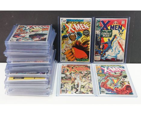 Comics - 53 Marvel comics to include 15 x X-Men / The Uncanny X-Men featuring issues #31 (1st appearance of Cobalt Man and Ca