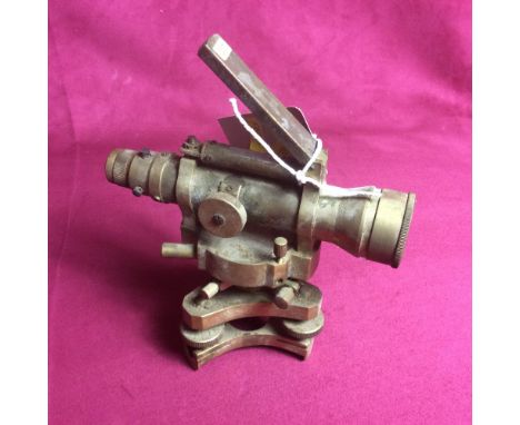 A brass surveyors level