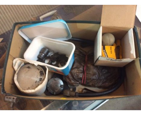 A quantity of Lister engine and Bonser three wheel truck parts