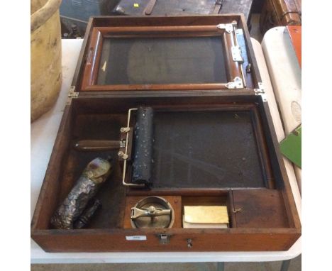 A vintage "Red Seal" duplicator