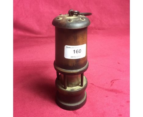 An old miner's lamp