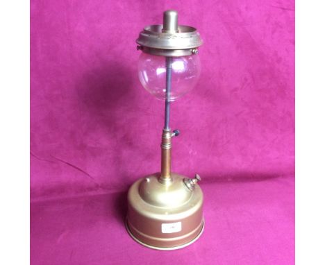 A tilley lamp with pork-pie font and short stem