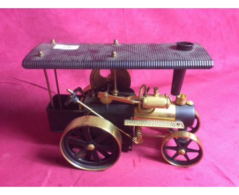A model of a Wilesco traction engine