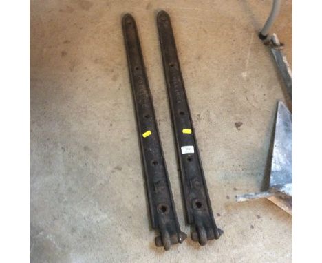 A pair of "Collinge" gate hinges