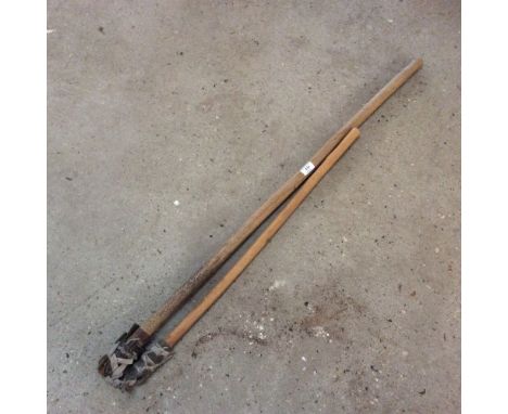 An old vintage thrashing stick
