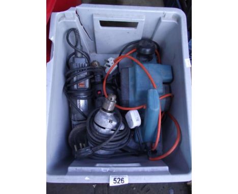 A angle grinder and electric plane - Collection Only 