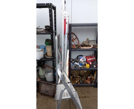 4 aluminium step ladders COLLECT ONLY