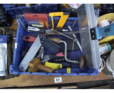 A good lot of general workshop tools - Collection Only 