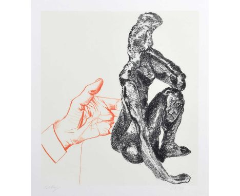 R. B. Kitaj (American 1932-2007) "Matisse" 1977, signed and numbered 23/50 in pencil in the margin, on BFK Rives paper, litho