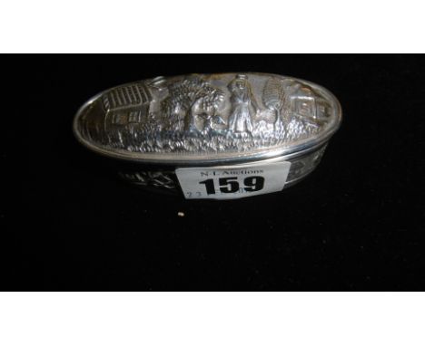 HM SILVER TRINKET BOX