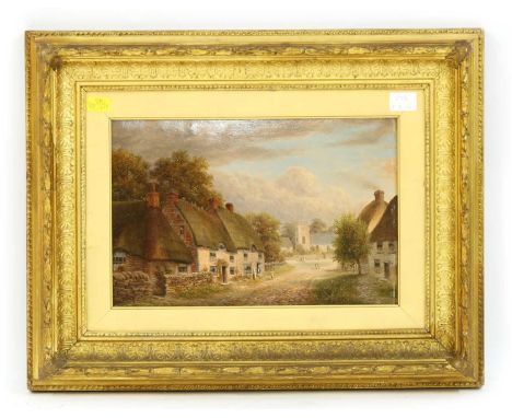 N P H Foster, 19th centuryWelford Churchsigned l.l., inscribed and signed verso, oil on board25.5 x 38cmCondition report: Som