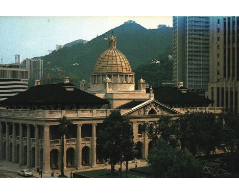 Denys Roberts , Chief Justice of Hong Kong signed vintage Christmas card. Sir Denys Tudor Emil Roberts KBE SPMB QC (Tradition