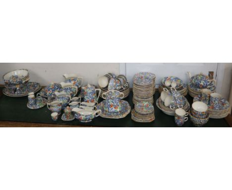 A large comprehensive collection of Fantasy Royal Tudor ware for Barker Brothers tea and dinner service