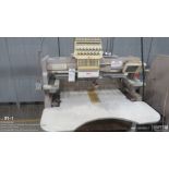 SWF EU1501 15 needle single head embroidery machine, sn U1391002