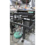Knight pneumatic heat transfer press, (21" x 17" heat element), 120V