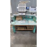 Tajima TEHX-C 1501 15 needle single head embroidery machine, NEEDS REPAIR
