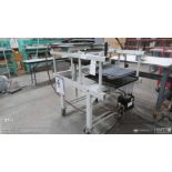 Knight pneumatic heat transfer press, (21" x 17" heat element), 120V