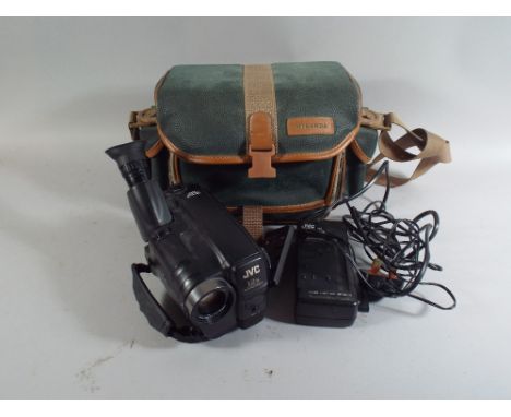 A Miranda Camera Bad Containing JVC Camcorder and Accessories.